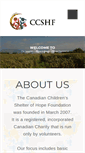 Mobile Screenshot of ccshf.ca
